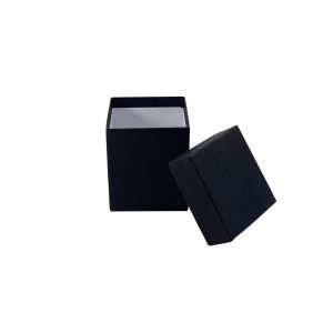 Latitude Nature - Bo&icirc;te en carton 75x75x90mm noire