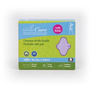 Silver Care - Serviette hygi&eacute;nique jour lavable