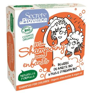 Secrets De Provence - Shampoing solide enfants &agrave; l'huile d'argan parfum Lavande bio 8