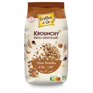 Grillon D'or - Krounchy choco noisettes bio 1kg