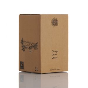 Château De Montfrin - Vin rouge IGP Coteaux du pont du Gard 14° bio 5L