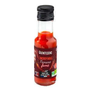 Quintesens - L'Incroyable sauce au piment fumé bio 100ml