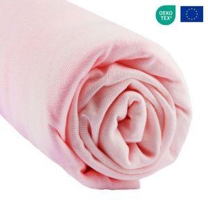 Easy Dort - Drap housse 160x200 cm Bambou lit king size - Rose