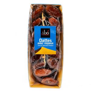 Ibo! - Dattes Deglet Nour bio et &eacute;quitables en ravier - Ravier de 250g