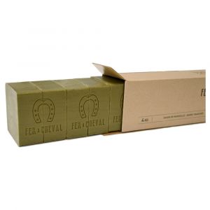 Fer À Cheval - Barre tranchée savon de Marseille 100% Olive 4kg