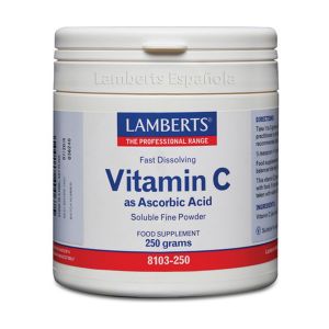Lamberts - Vitamine C sous forme d'acide ascorbique 250 g