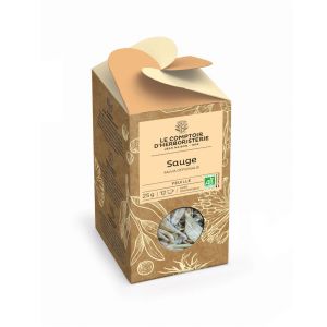 Le Comptoir D'herboristerie - sauge bio feuille 25g