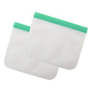 Dotz - Set de 2 sacs ziplock réutilisables vert 750ml