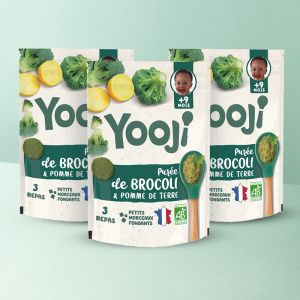 Yooji - x3 : Brocoli BIO - Dès 8M - 9 repas