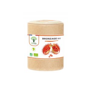 Bioptimal - Bronzage bio - Complement alimentaire Urucum Soleil- 200 gelules