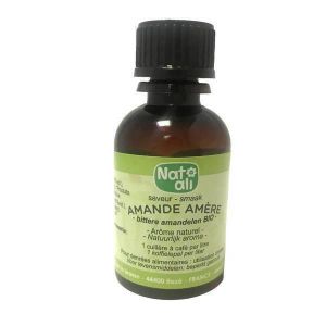 Natali - Arôme saveur amande amère bio 30ml