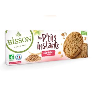 Bisson - Biscuits les P'tits Instants céréales bio 150g