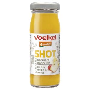 Voelkel - Shot gingembre citron miel demeter bio 30cl