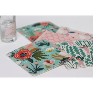Beautymix - 5 lingettes démaquillantes réutilisables
