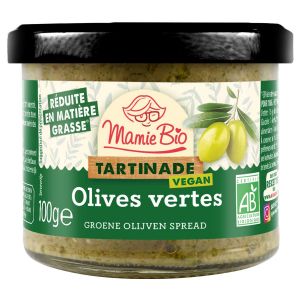 Mamie Bio - Tartinade olives vertes 100g bio
