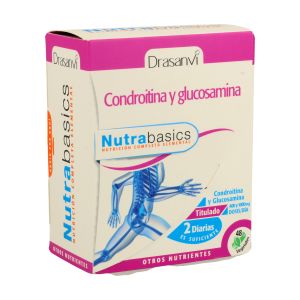 Drasanvi - Nutrabasics Chondro&iuml;tine + Glucosamine 48 capsules