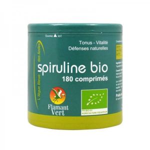 Flamant Vert - Spiruline des Andes bio 180 comprimés