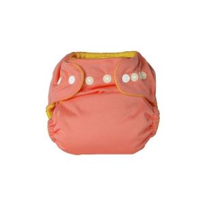 P'tits Dessous - Couche lavable bébé Sweet Lili, Taille Junior (11-20 kg) -Orange