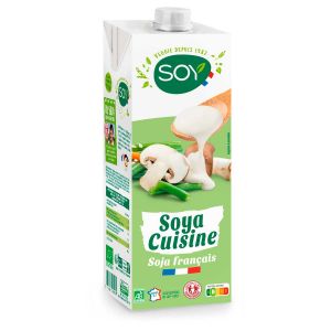 Soy - Crème de soja cuisine bio équitable 1L