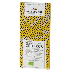 Belledonne - Chocolat noir 88% de St-Domingue au sucre de coco 100g