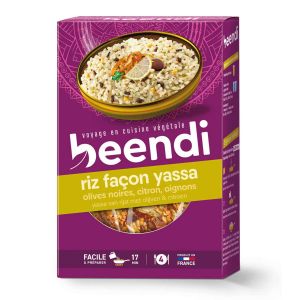 Beendi - Riz olives noires citron oignons façon yassa bio 250g