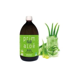 Prim Aloé - Pur Gel à boire Aloé Vera Bio 1L Prim Aloé