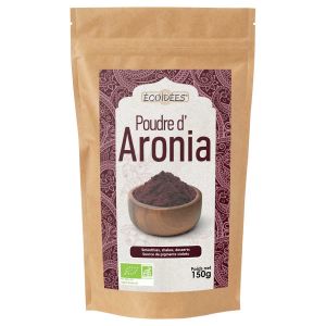 Ecoidées - Baies d'aronia en poudre 150g bio