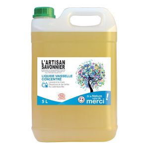 L'artisan Savonnier Entretien - Liquide vaisselle concentré au calendula 5L
