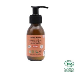 Comme Avant - Dentifrice enfant à l'argile blanche fraise 90 ml