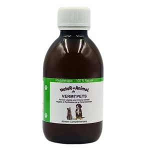 Natur'animal - Vermifuge liquide chien et chat Natur'animal - 200 ml