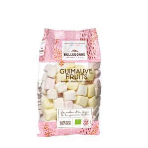 Belledonne - Guimauves aux fruits goût framboise banane et orange 180g