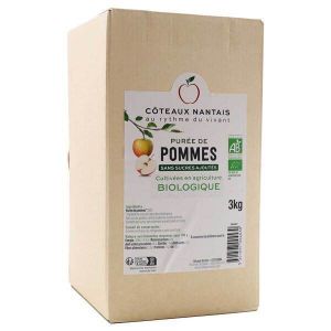 Côteaux Nantais - Purée de pommes bio 3kg
