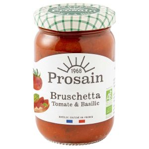 Prosain - Sauce bruschetta bio tomate et basilic 190g