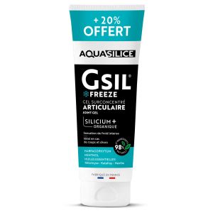 Aquasilice - Gel surconcentré Articulaire GSIL Freeze 240ml +20% offert