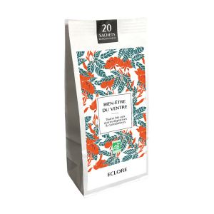Eclore - Tisane anti-ballonnements Bien-&Ecirc;tre du Ventre - 20 sachets
