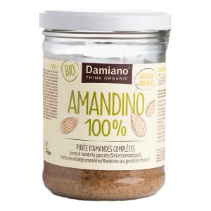 Damiano - Purée d'amandes complètes bio 750g