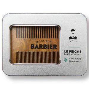 Monsieur Barbier - FINAL TOUCH - Peigne Double Face Barbe & Cheveux