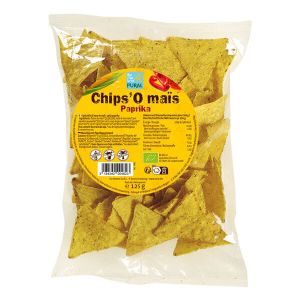 Pural - Chips de maïs au paprika 125g