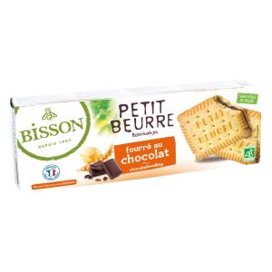 Bisson - Petit beurre fourré chocolat bio 197g