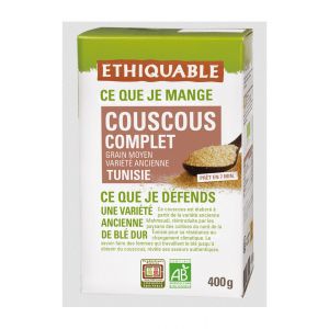 Ethiquable - Couscous Complet de Tunisie bio & équitable