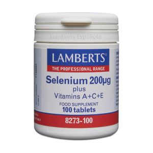Lamberts - Sélénium + Vitamines A,C et E 100 tablettes
