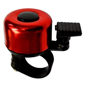 Kiddimoto - Mini sonnette de v&eacute;lo rouge