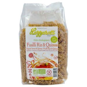 Lazzaretti - Fusilli de riz et quinoa bio 250g