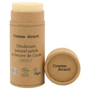 Comme Avant - Déodorant naturel solide au beurre de cacao 60g