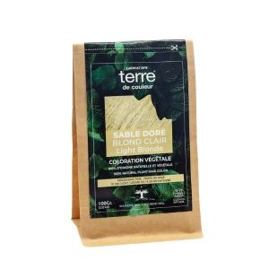 Terre De Couleur - Coloration V&eacute;g&eacute;tale Progressive Sable Dor&eacute; 100 g