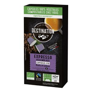 Destination - Expresso assemblage Capsules x10