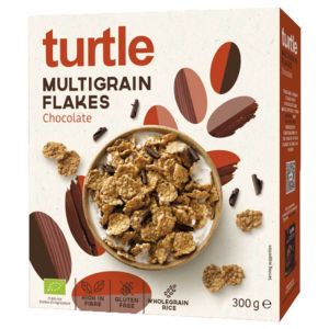 Turtle - Pétales multigrains avec chocolat noir 300g