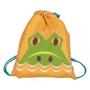 Coq En Pâte - Sac de Gym Orangé Maternelle Crocodile - Coq en Pâte®