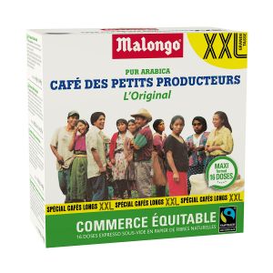 Malongo - Café en dosettes - Café des Petits Producteurs XXL - 0.096 Kg