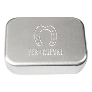 Fer À Cheval - Boîte à savon en aluminium pour savons 100 et 125g